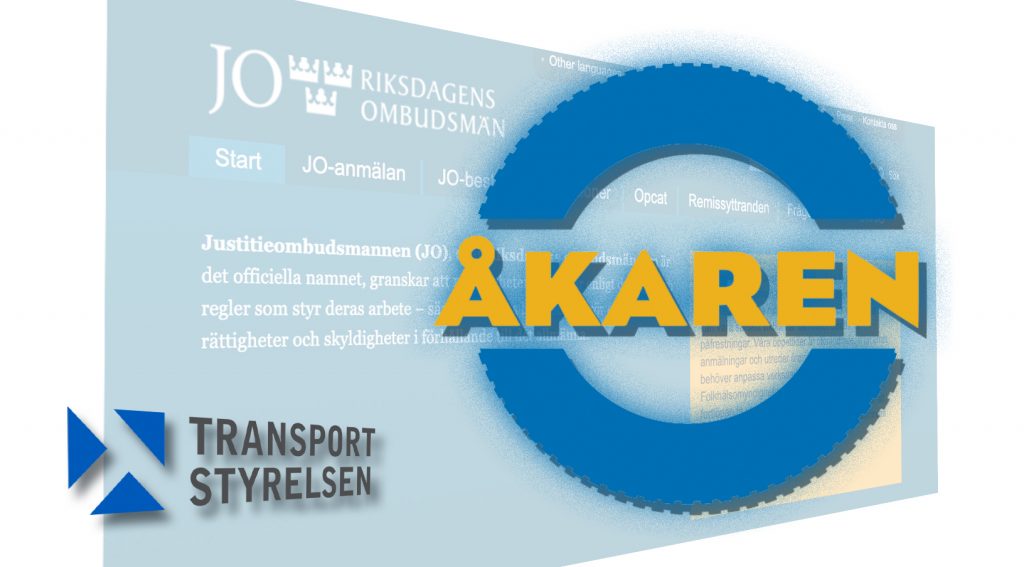 Åkaren I Sverige JO-anmäler Transportstyrelsen - Tidningen PROFFS - En ...