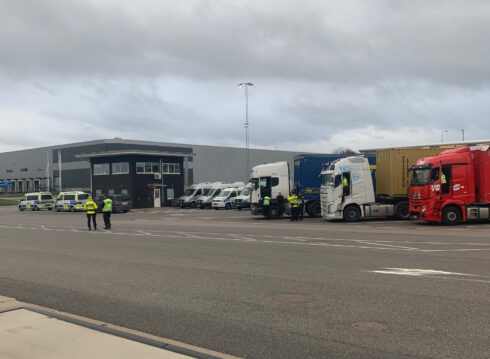 Samverkanskontroll i Göteborg. Foto: Proffs/arkiv.