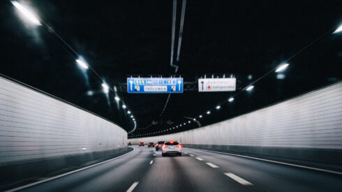 Ladda ner appen trafiken.nu för att ha koll på när sprängningarna sker. Foto: Trafikverket.