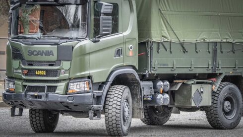 Scania har fått den största order i modern tid av Försvarsmakten. Foto: FMV.